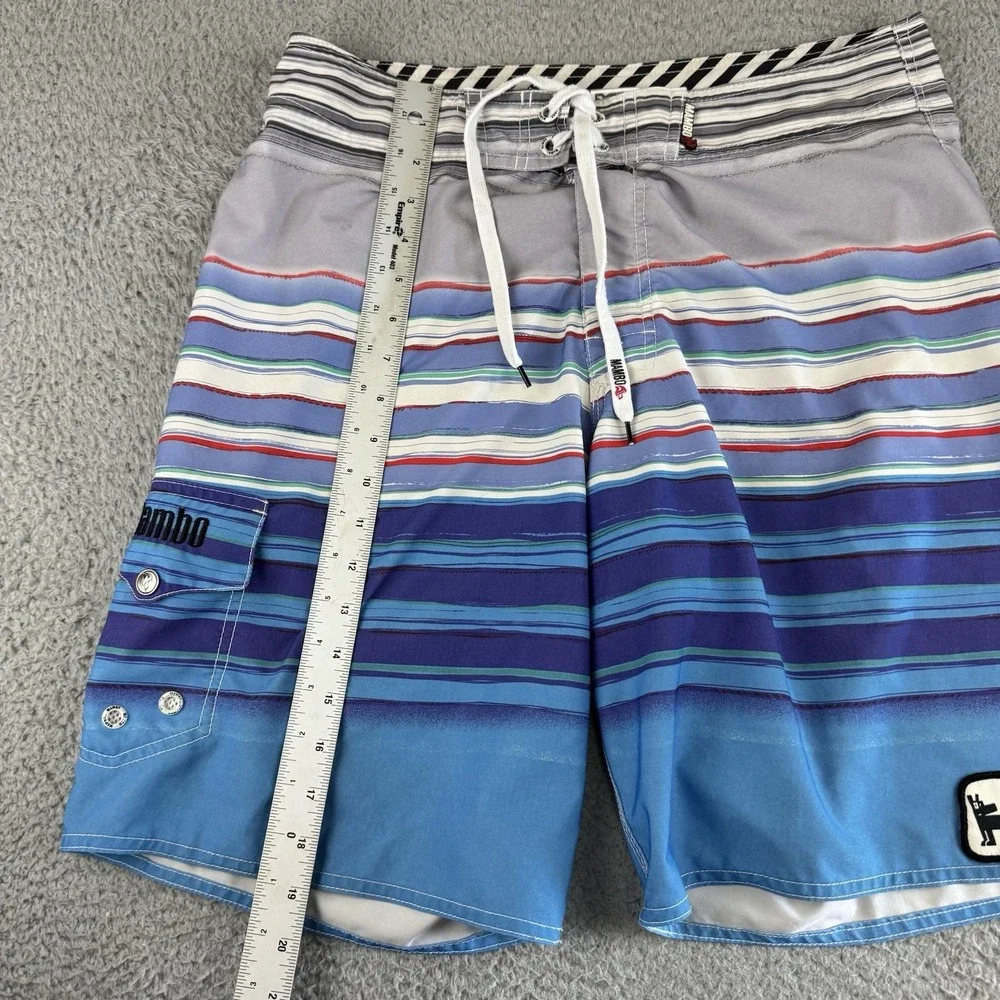 Mambo Australia Farting Dog Board Shorts Iconic Surf Breaks Size S W32